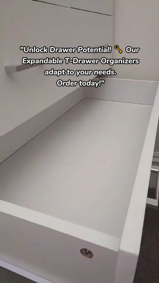 Telescopic Drawer Divider – Adjustable Cabinet & Wardrobe Organizer